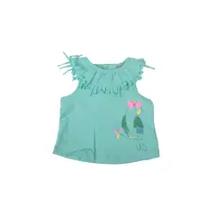 PILLIN - Polera Bebe Niña Turquesa