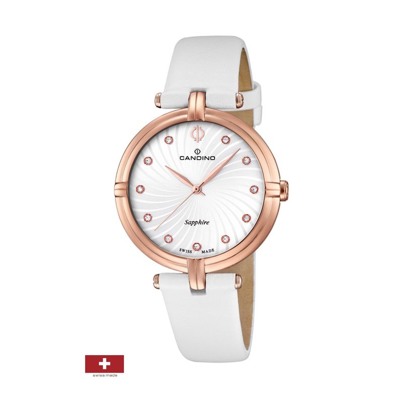 CANDINO - Reloj C4600/3 Candino Blanco Mujer Elegance Flair