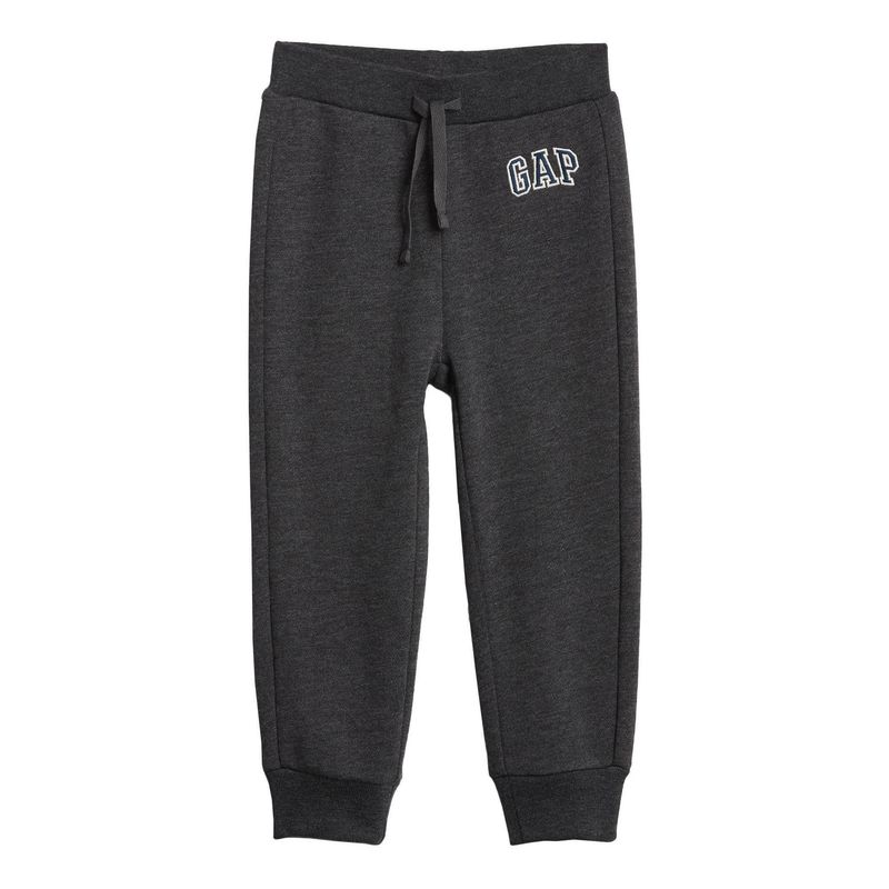 GAP - Pantalón de Buzo Logo Gris GAP
