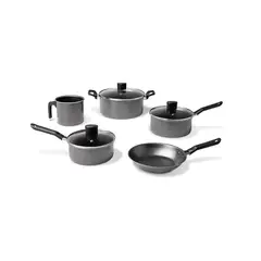 BRINOX - BATERIA DE COCINA 8 PZS GRAFITE 7000/100