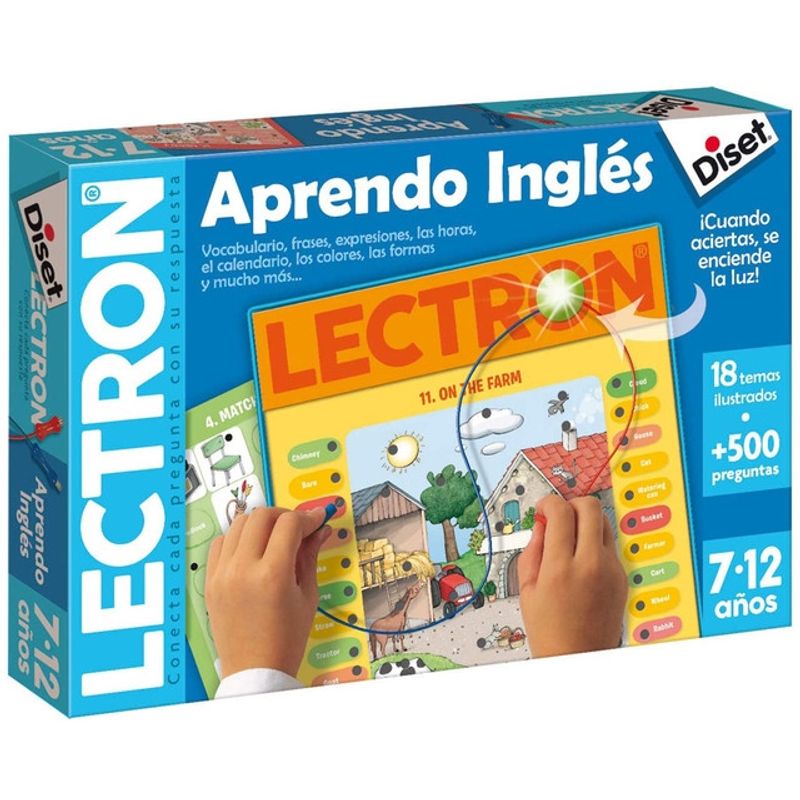 DISET - Juego didactico Lectron aprendo ingles