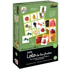 DISET - Juego Loto foto de frutas