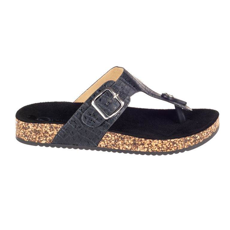 DORETTE Sandalia Dorette plana 13023012Negro | falabella.com