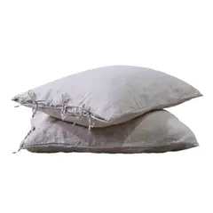 COMPLEMENTA HOMEDESIGN - Funda Almohada Lino Lilah - Natural Claro 50x70