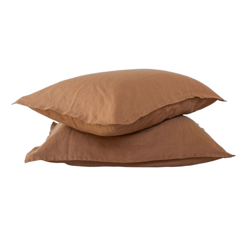 COMPLEMENTA HOMEDESIGN - Funda Almohada Lino Lyra - Toffe  50x70