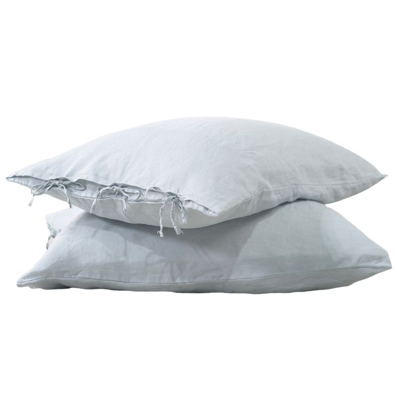 COMPLEMENTA HOMEDESIGN - Funda Almohada Lino Lilah - Sky  50x90