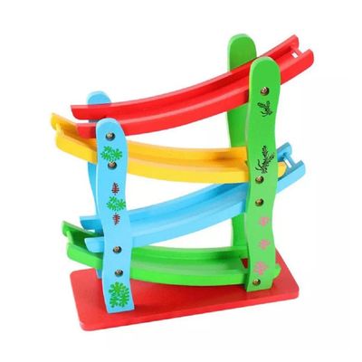 Imagen 2 del producto PISTA DE AUTOS MONTESSORI 4 CAIDAS