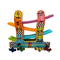 PISTA DE AUTOS DIDACTICA MONTESSORI 4 NIVELES