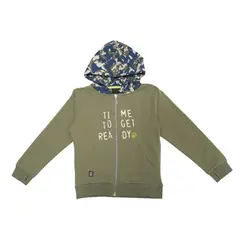 PILLIN - Polerón Niño Verde