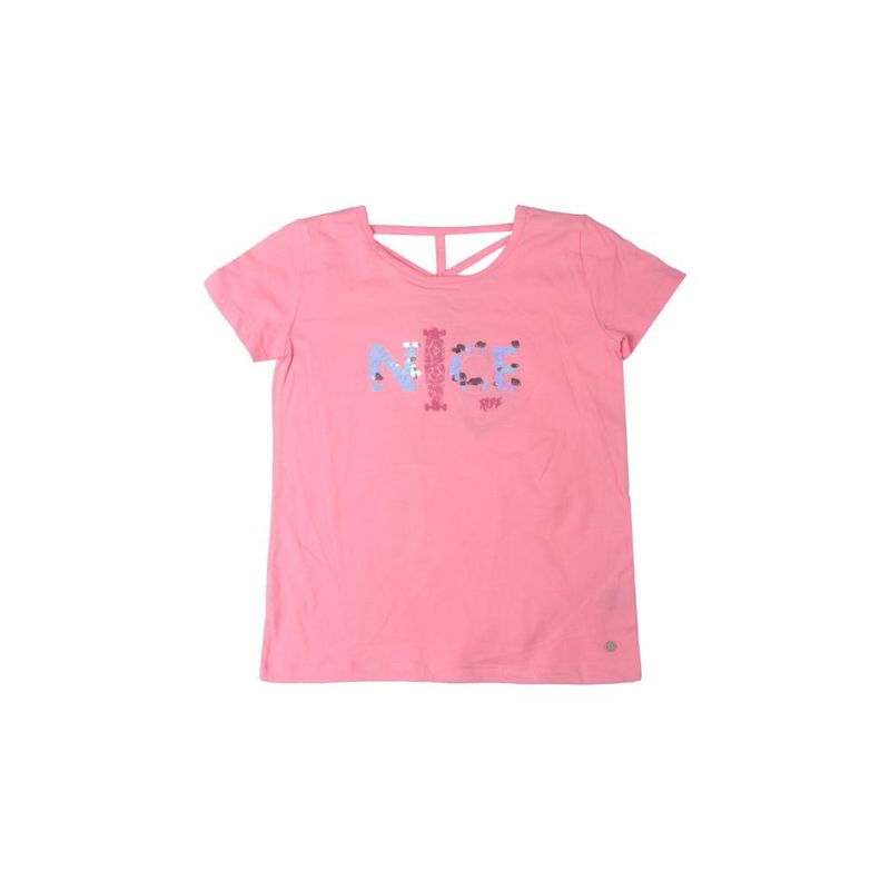 PILLIN - Polera Niña Rosado Pillin - Rosa