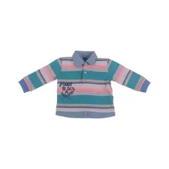 PILLIN - Polera Bebe Niño Gris