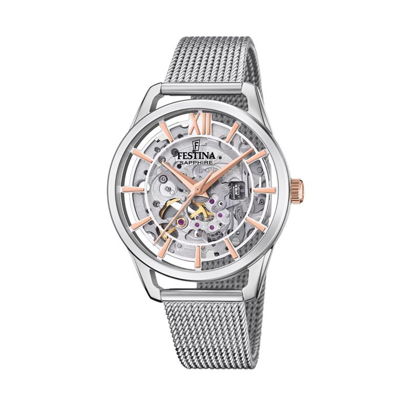 FESTINA - Reloj F20627/1 Festina Transparente Mujer Automatico