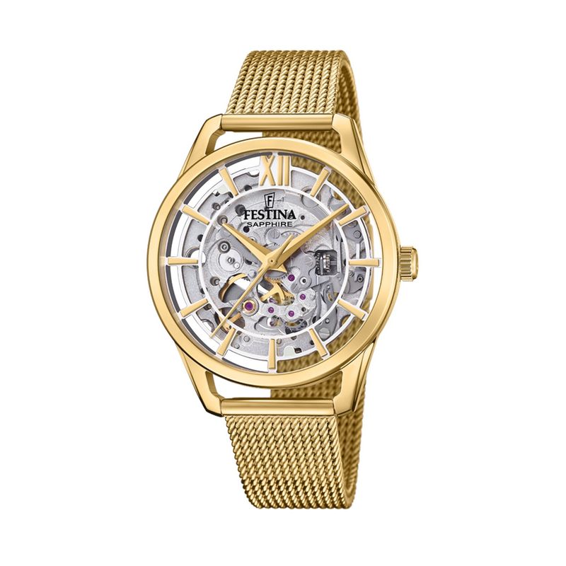 FESTINA - Reloj F20629/1 Festina Transparente Mujer Automático