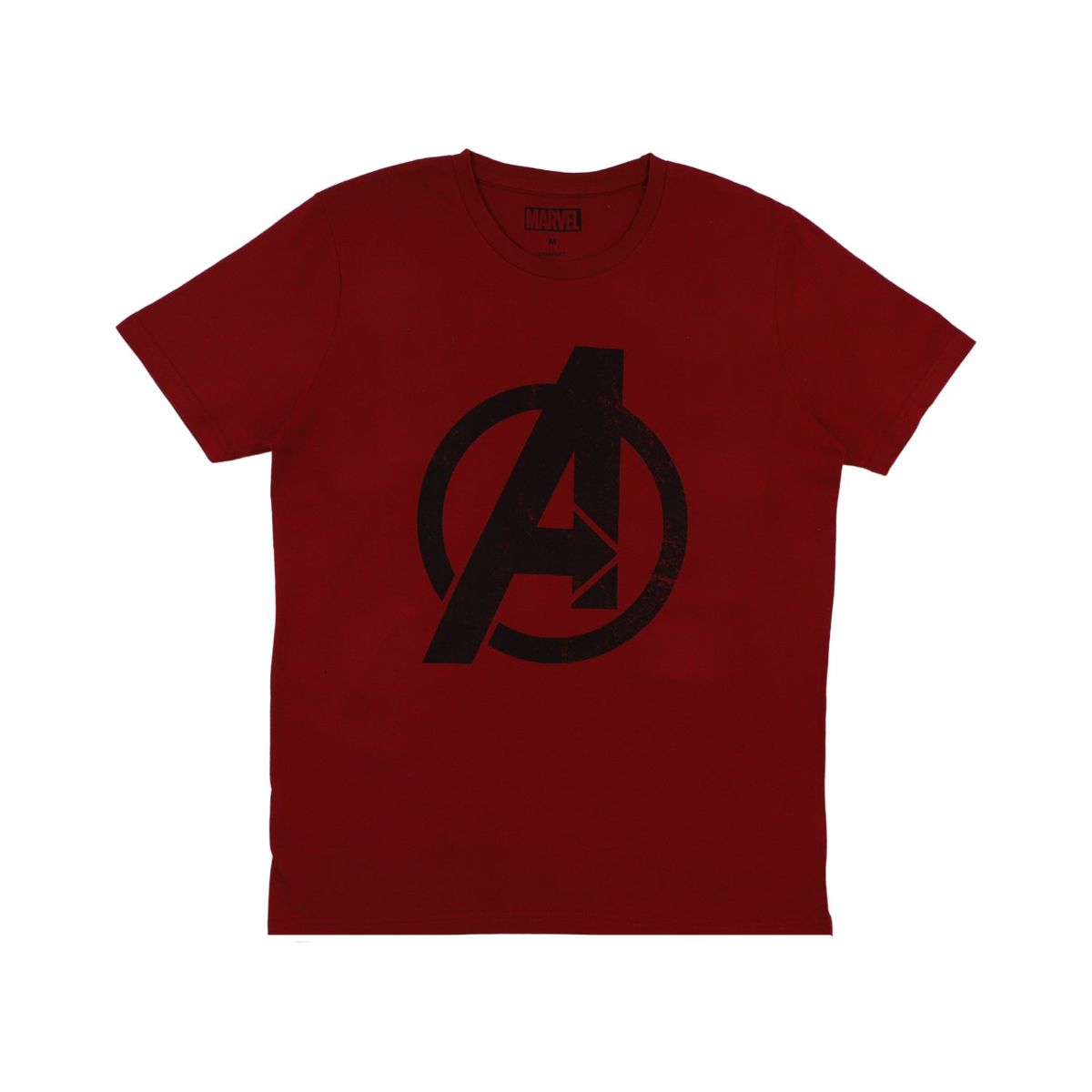 MARVEL - Polera Hombre Avengers Assamble Icon Burdeo Marvel