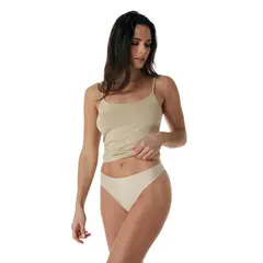 UNICA LINGERIE - Calzón Pack 3 Colaless Microfibra Sin demarcación.SURTIDO.