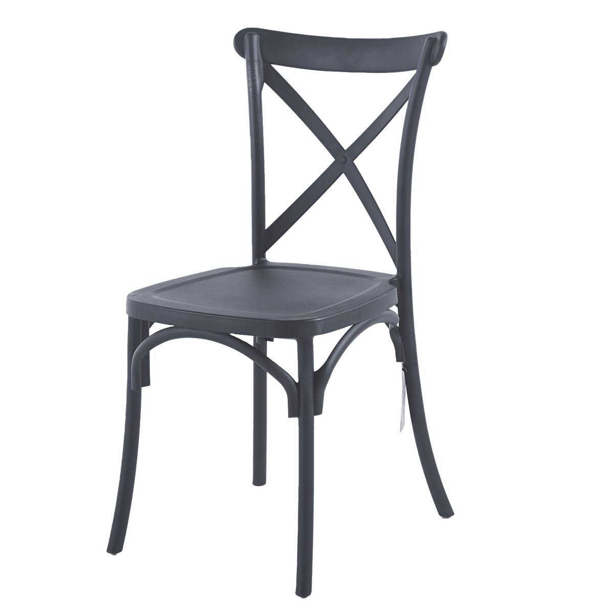 VINCENZI - Silla Crossback Negra