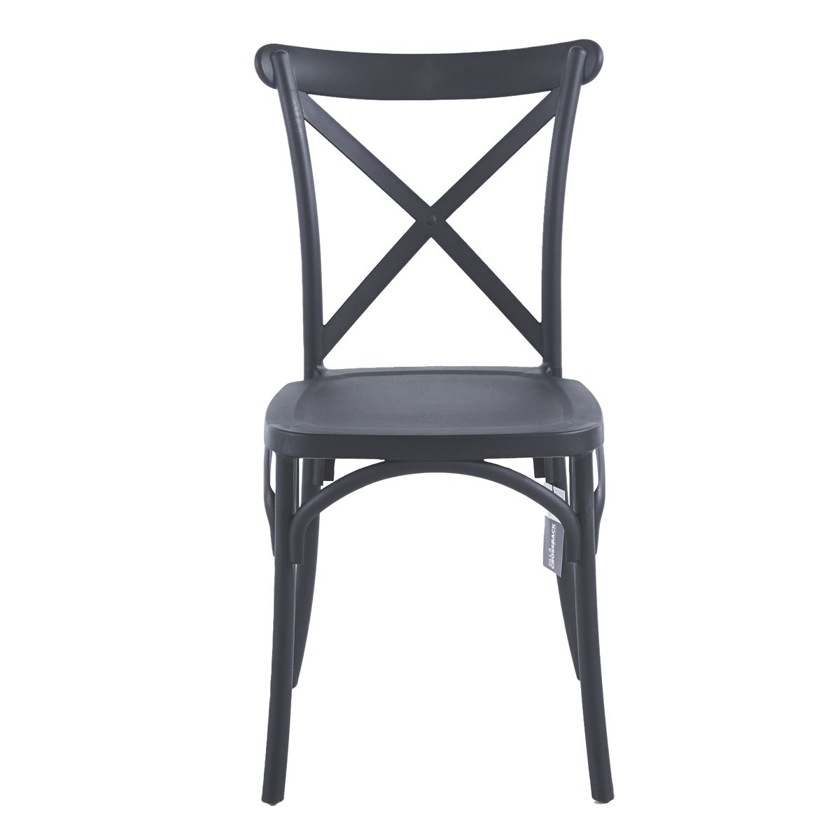 VINCENZI - Silla Crossback Negra
