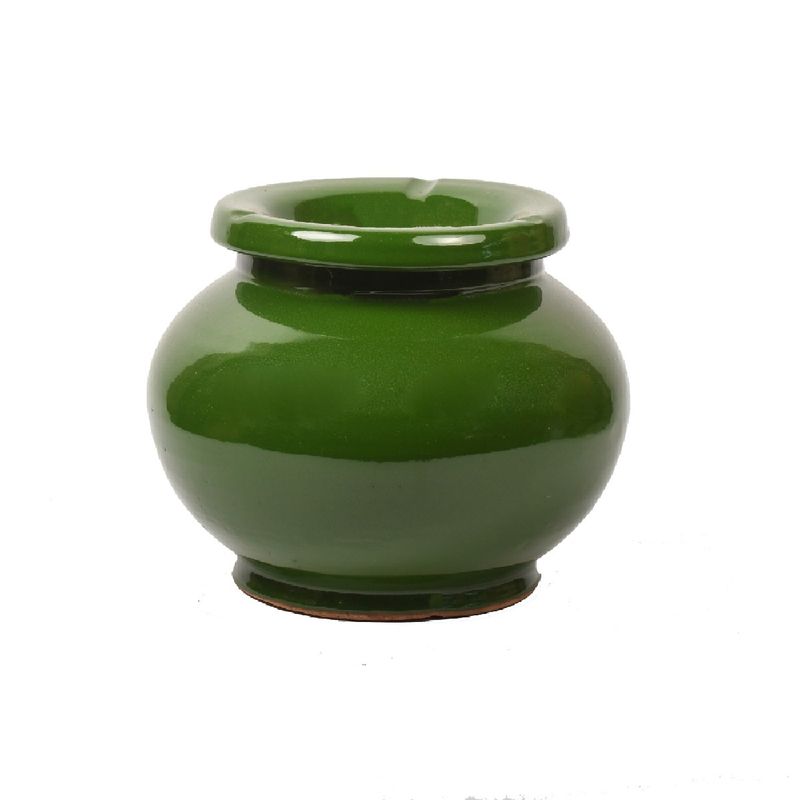 TIGALAS - Cenicero VERDE oscuro Serghini 20 cm