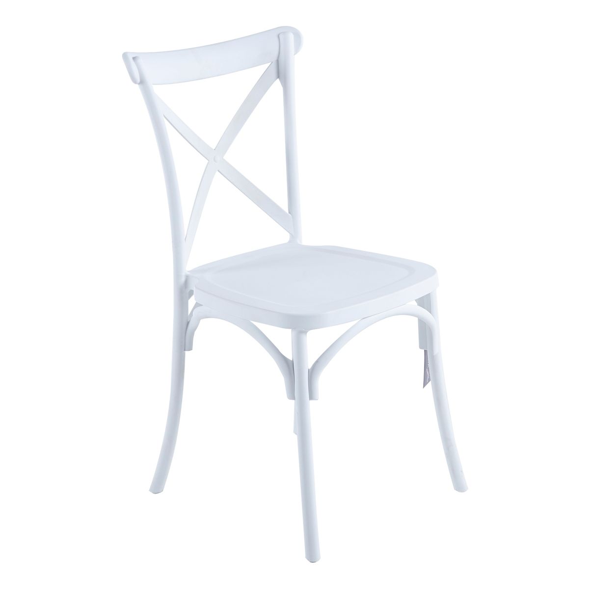 VICENZI - Silla Crossback Blanca