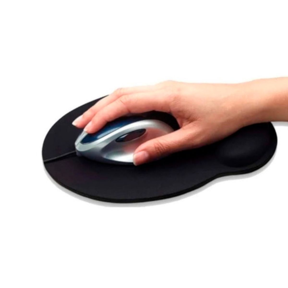 GENERICO - Mouse Pad Ergonomico Gel Apoya Muñeca Base Antideslizante