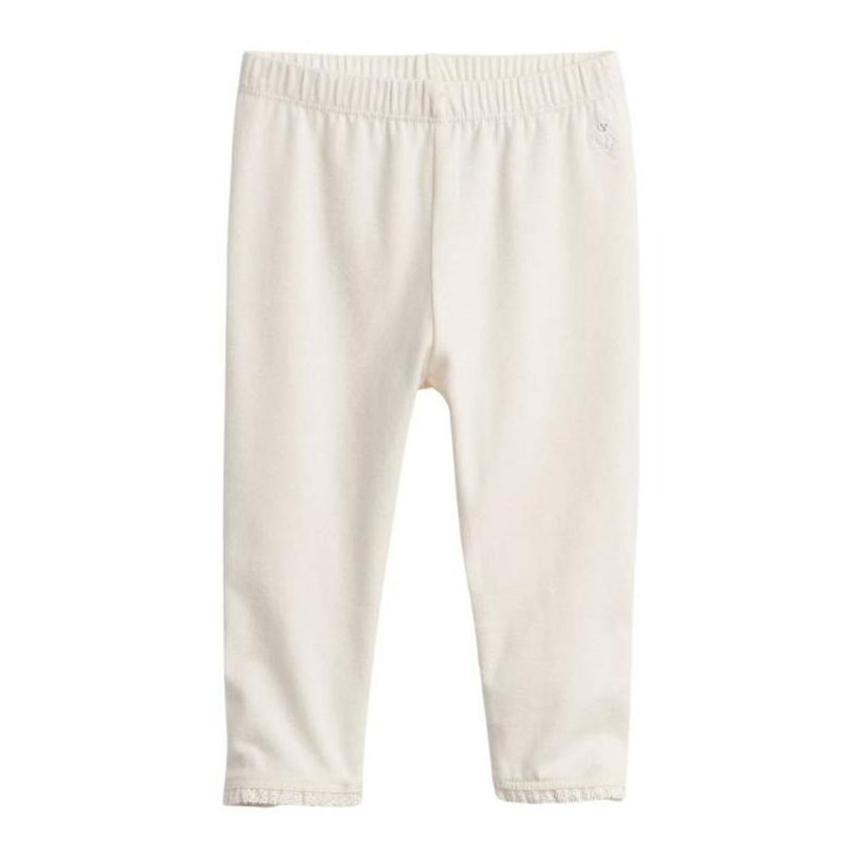 GAP - Calzas Bebé Gap Algodón Organico Vuelos Blanco