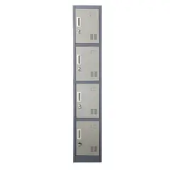 PROCHEF - Locker Casillero Metalico 1 Cuerpo 4 Puertas