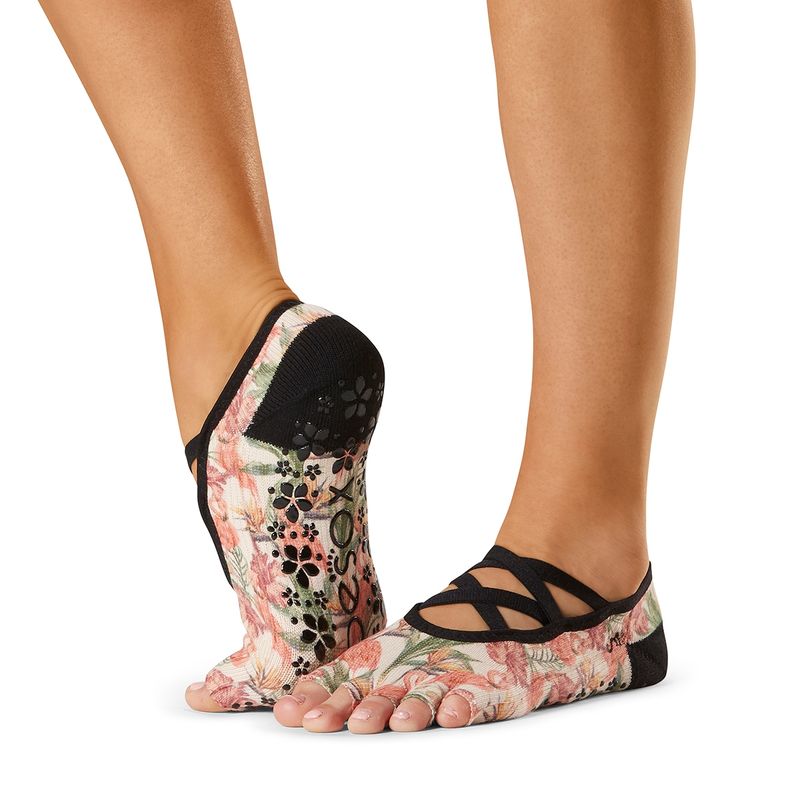 TAVI NOIR - Calcetín Sin Dedos Elle Rosado Toesox