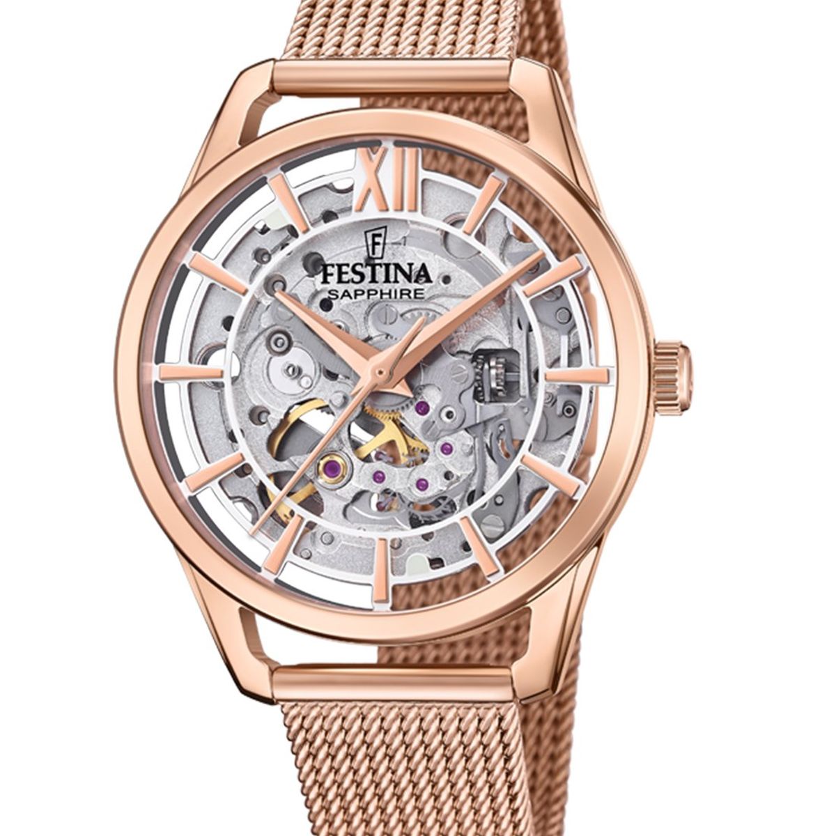 FESTINA - Reloj F20628/2 Festina Transparente Mujer Automático