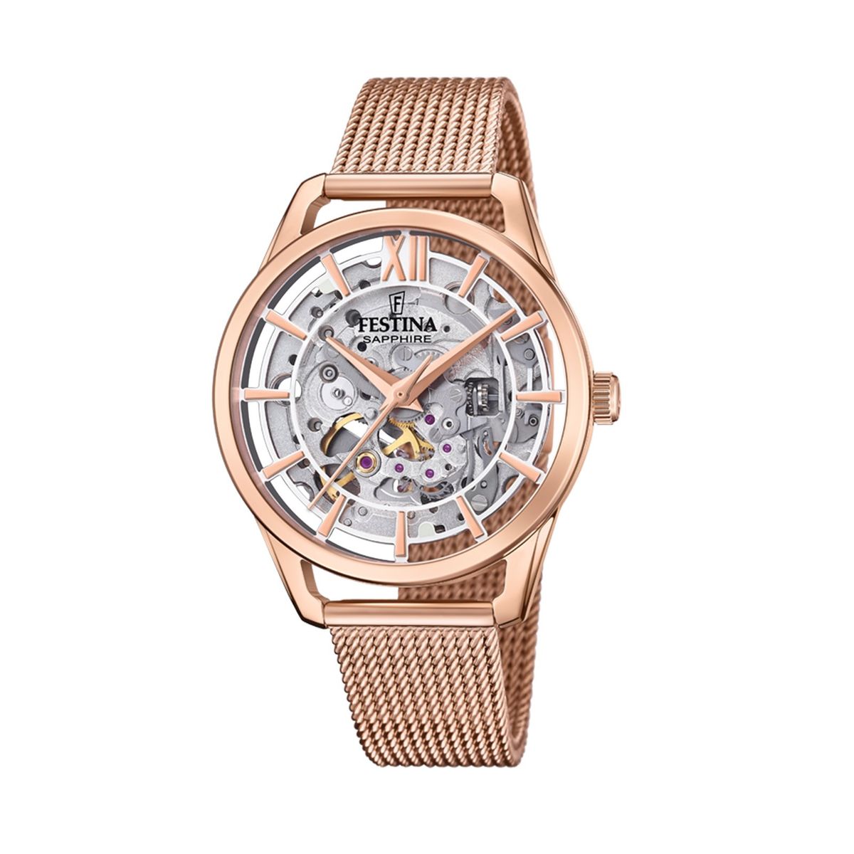 FESTINA - Reloj F20628/2 Festina Transparente Mujer Automático