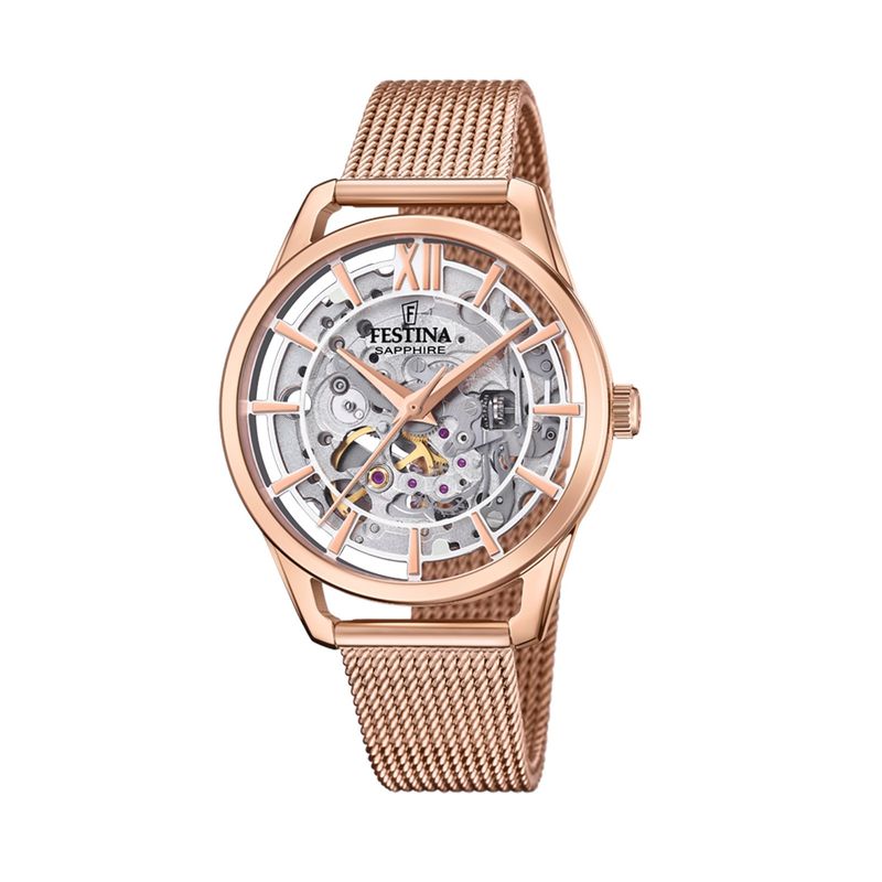 FESTINA - Reloj F20628/2 Festina Transparente Mujer Automático