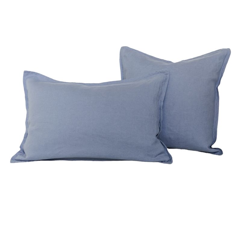 COMPLEMENTA HOMEDESIGN - Funda Cojín Lino Lyra - Lake  40x60