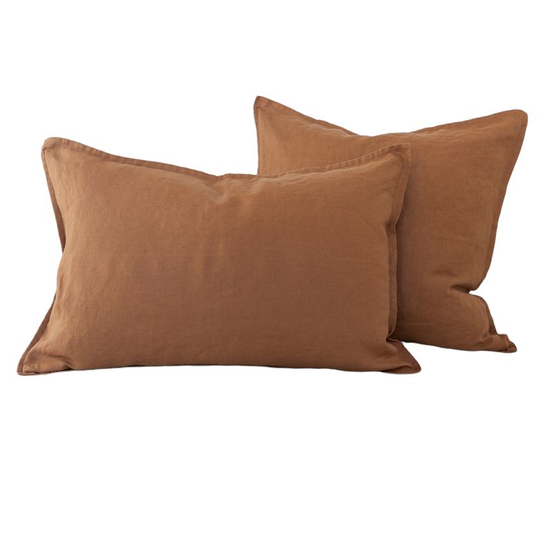 COMPLEMENTA HOMEDESIGN - Funda Cojín Lino Lyra - Toffe  40x60
