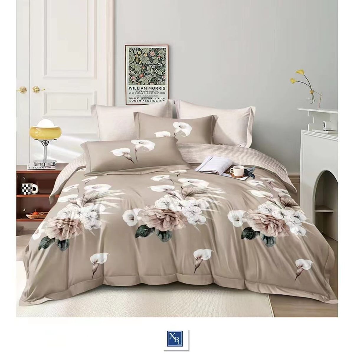 ANGELES DEL HOGAR - Juego De Sabanas King + 2 Fundas D Almohadas