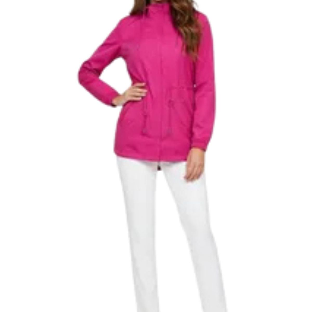 LOOK SHOP - Corta Viento Mujer Parka Liviana Chaqueta Gorro H2