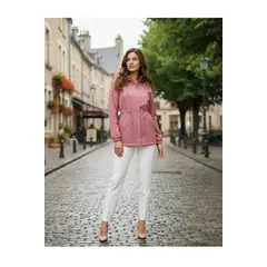 LOOK SHOP - Corta Viento Mujer Parka Liviana Chaqueta Gorro H2
