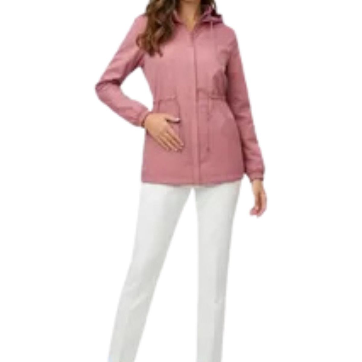 LOOK SHOP - Corta Viento Mujer Parka Liviana Chaqueta Gorro H2