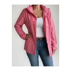 LOOK SHOP - Corta Viento Mujer Parka Liviana Chaqueta Gorro H2