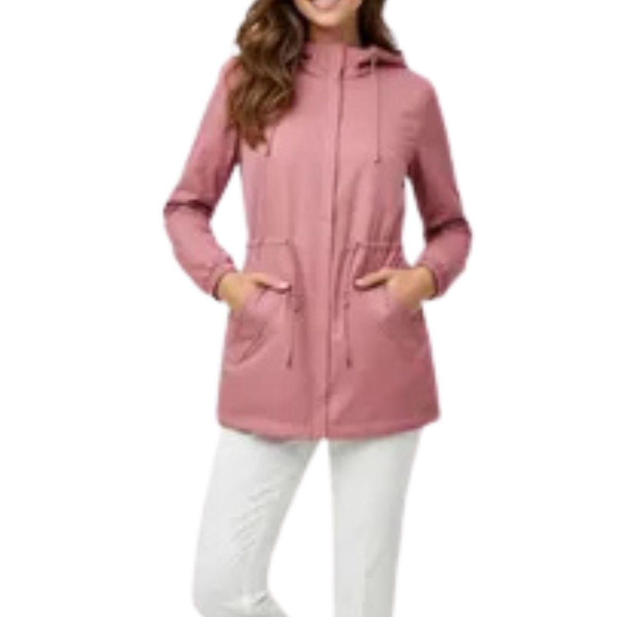 LOOK SHOP - Corta Viento Mujer Parka Liviana Chaqueta Gorro H2