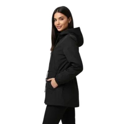 Imagen 2 del producto Corta Viento Mujer Parka Liviana Chaqueta Gorro H2