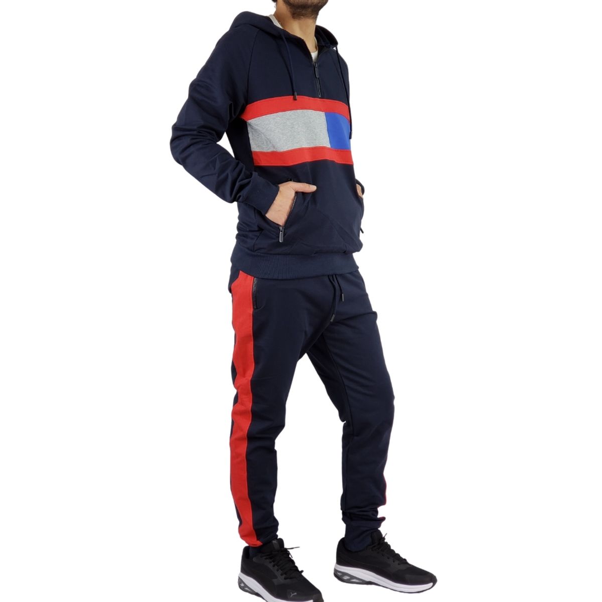 LOOK SHOP - Conjunto Deportivo Algodón Buzo Jogger Y Polerón 188