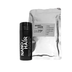 NANO HAIR - Castaño Oscuro Pack 80 grs