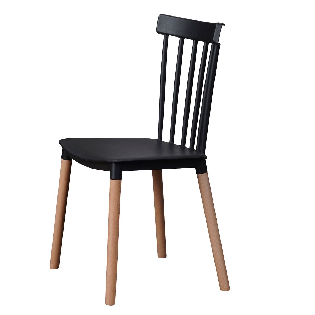 VINCENZI - Silla Windsor Negra