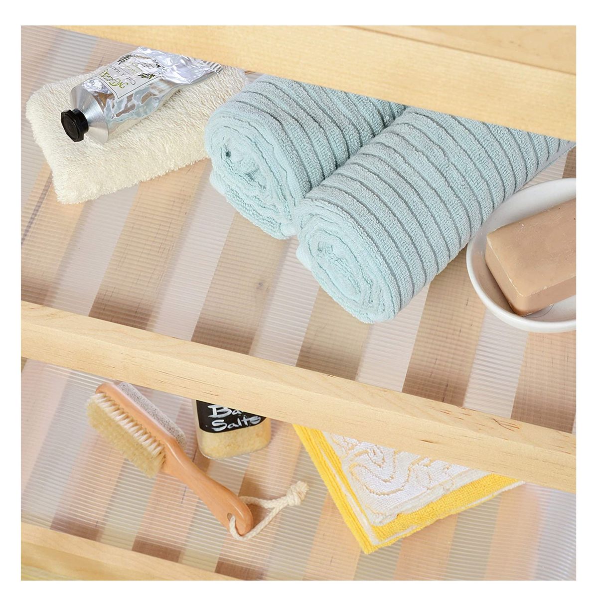 CONTACT - Vinilo cubre cajónestante no adhesivo transparente 04F-C8S01x2