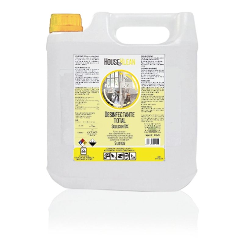 GENERICO - House Klean-Desinfectante Total-Amonio Cuaernario Soluc.10% 1:150 5 lt