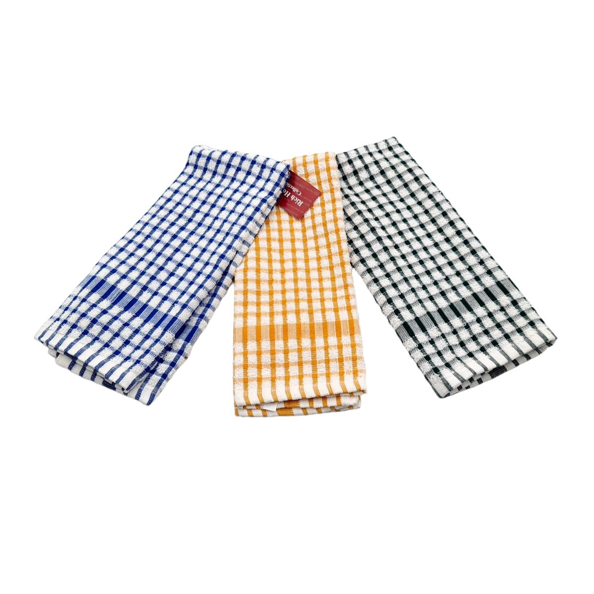 MOGA - Paños De Cocina Set 3 pcs toalla c/c