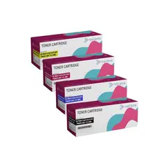 GENERICO - Pack 4 Toner Alternativo Tn-411b /tn-411c Tn-411m Tn-411y