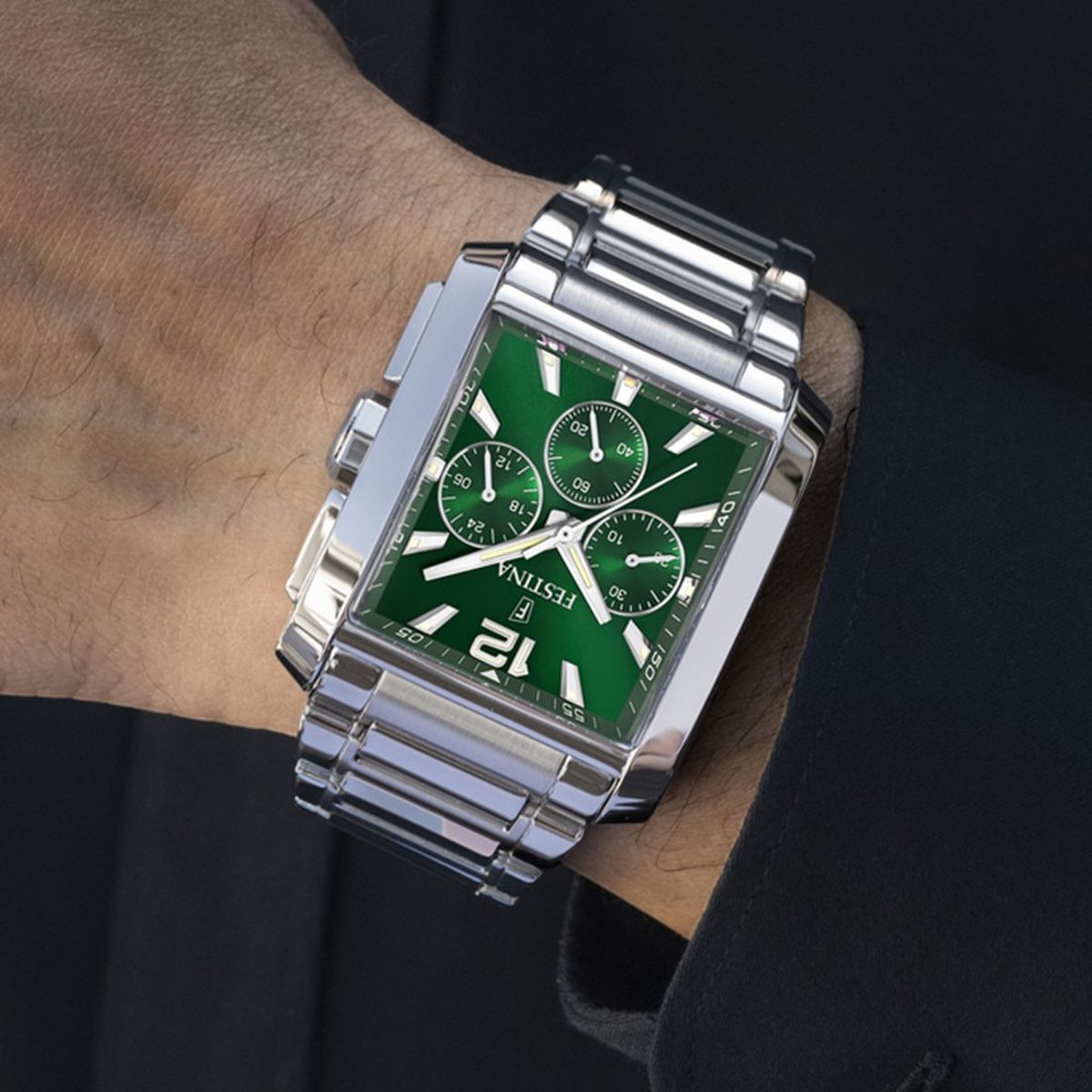 FESTINA - Reloj F20635/3 Festina Verde Hombre Timeless Chronograph
