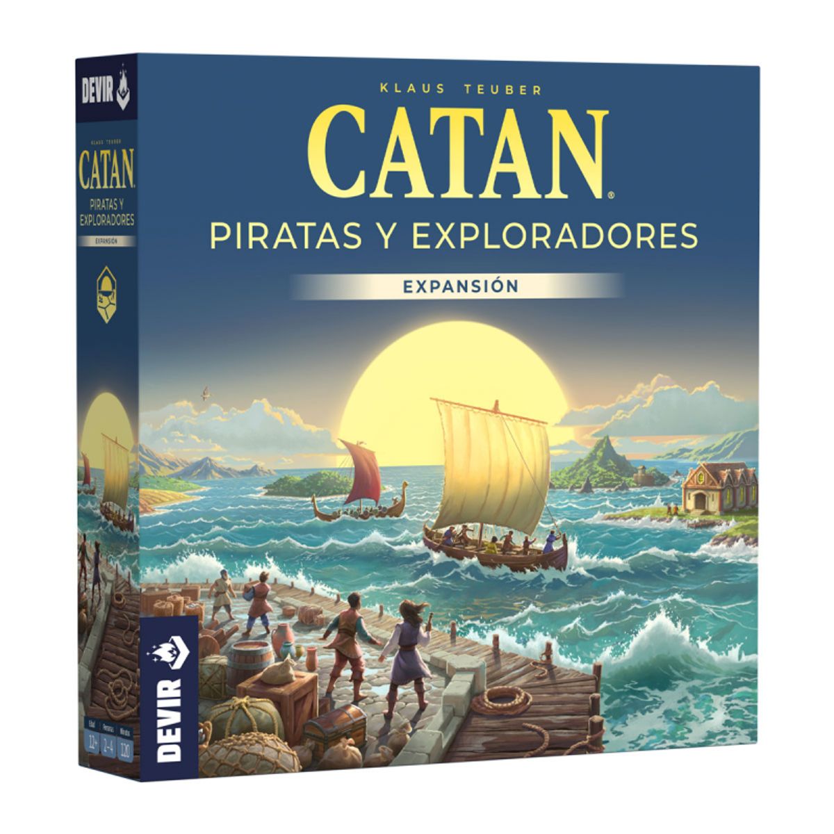 DEVIR - Catan Piratas Y Exploradores - Juego de Mesa - En Español