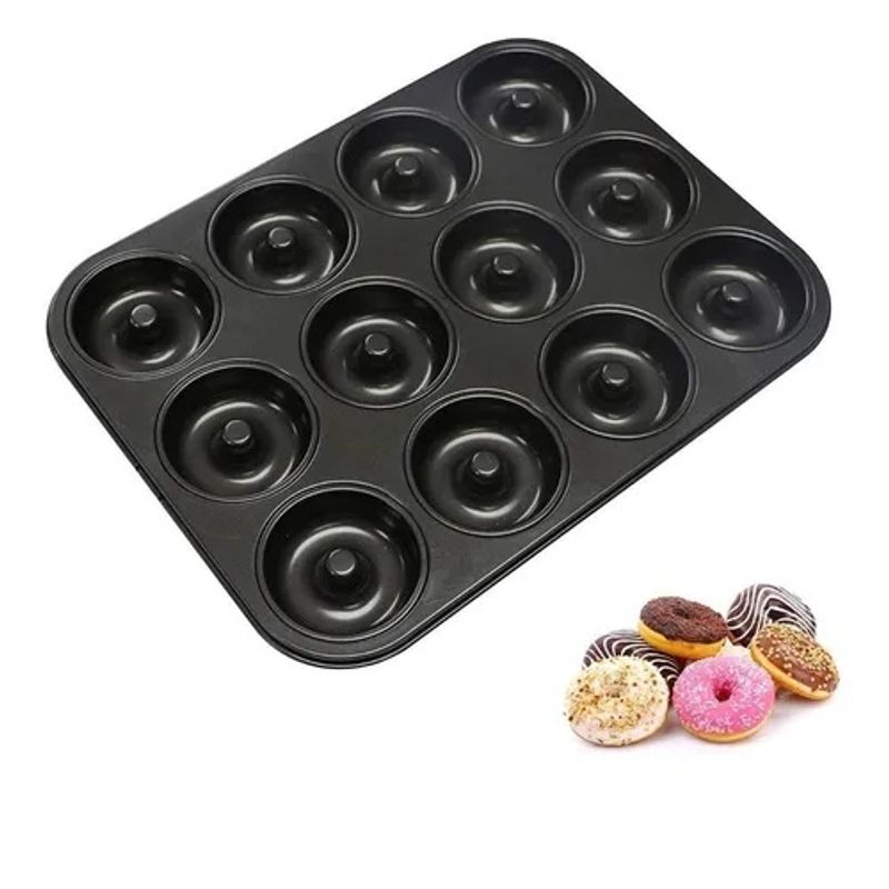 GENERICO - Moldes Donas Moldes De Donas Donut Molde Para Dona 12 Cavid