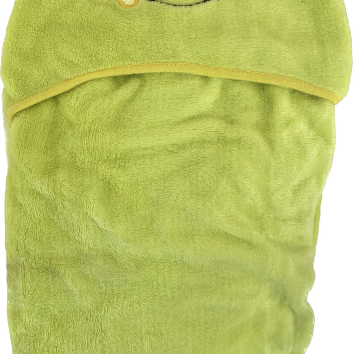 PELLITOS - MANTITA BEBE CON CAPUCHA RANA CORAL FLEECE